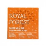 Честные отзывы о Шоколад Carob Milk Bar апельсин, имбирь, корица Royal Forest