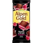 Честные отзывы о Alpen Gold «Темный шоколад с малиново-йогуртовой начинкой»,