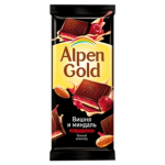 Честные отзывы о Alpen Gold «Темный шоколад с миндально-вишневой начинкой»