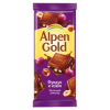 Шоколад фундук и изюм/Alpen Gold