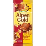 Честные отзывы о Alpen Gold Солёный арахис и крекер