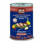 Честные отзывы о консервы для собак Solid Natura холистик перепелка